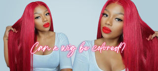 Can a wig be colored?