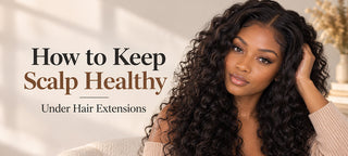 How to Keep Scalp Healthy Under Hair Extensions