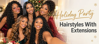 Holiday Party Hairstyles With Extensions | CLJhair