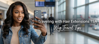 Traveling with Hair Extensions TSA: Wig Travel Tips
