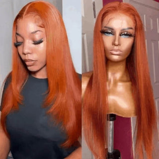 Ginger Straight 13x4 Lace Front Human Hair Wig for Women | CLJHair
