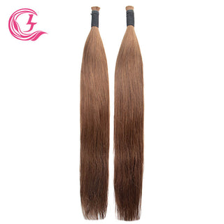 100% human hair bulk brown | CLJhair