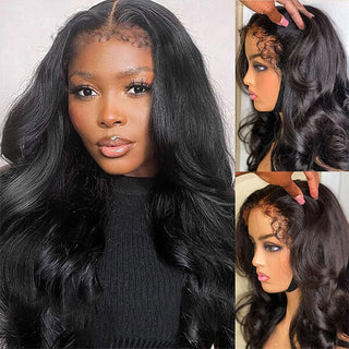 Body Wave 4C Edges 5X5 Hd Lace Wig Styles For Women | CLJHair