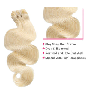 613 Honey Blonde body wave Virgin Human wavy hair bundles Deals | CLJHair