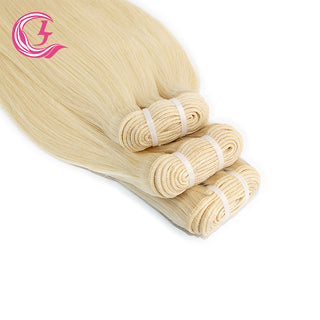 Bone straight 613 Blonde Virgin Human remy hair bundles Deals | CLJHair