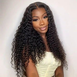 Unprocessed Raw Hair Deep Wave Bundle Natural black color | CLJHair