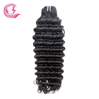 Unprocessed Raw Hair Deep Wave Bundle Natural black color | CLJHair
