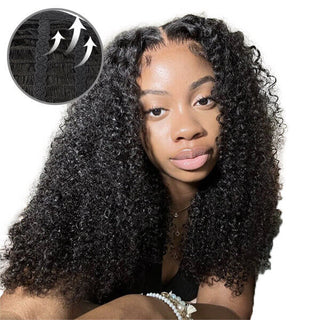 Breathable Cap Jerry Curly 5X5 Hd Lace Closure Wigs Near Me | CLJHair