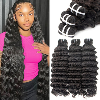 Super Double High Quality Vietnamese Deep Wave Hair Bundles | CLJHair