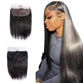 Malaysian Straight Lace Frontal Hairstyles 13x6 Virgin Hair | CLJHair