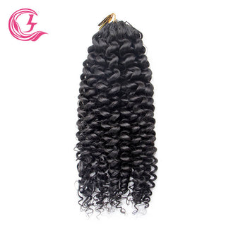 Deep Curly Crochet Hair Extensions | CLJHair