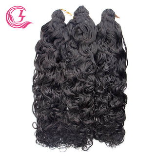 Natural Wave Feather Crochet Hair Extensions | CLJHair