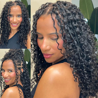 Burmese Curly Soft Feather Crochet Hair | CLJHair