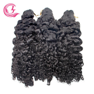 Burmese Curly Soft Feather Crochet Hair | CLJHair