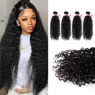 Virgin Brazilian Curly Hair 4 Bundles Deals For Black Women | CLJHair