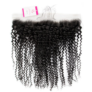 Cheap Real Jerry Curly Hair Bundles With Frontal Human Hair | CLJHair