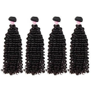 13x4 Lace Frontal Deep Wave With Best 4 Pcs Hair Weave To Buy | CLJHair
