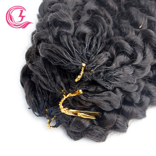 Deep Curly Crochet Hair Extensions | CLJHair