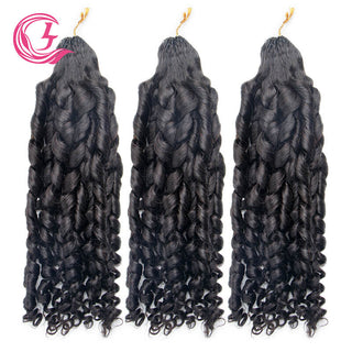 Spiral Curly Feather Human Crochet Hair Near Me | CLJHair