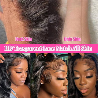 Wear Go Body Wave 13x4 Lace Front Wigs Pre Cut HD Lace Glueless Wig Natural Hairline | CLJHair