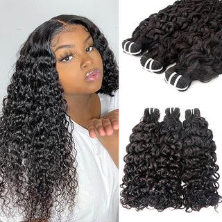 12-30 lnch Super Double Drawn Brazilian Watre Wave Hair,Bundle Set | CLJHair