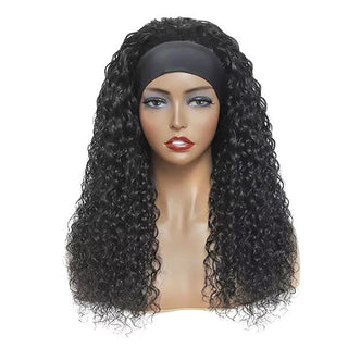 Styling Water Wave Headband Human Virgin Hair Wigs For Women | CLJHair
