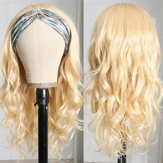 Blonde Body Wave Headband Wig Human Hair Near Me | CLJHair