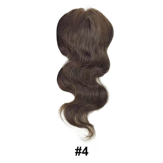 4.3X5"(11*13Cm) Silk Base Hair Topper For Thinning Crown Near Me | CLJHair