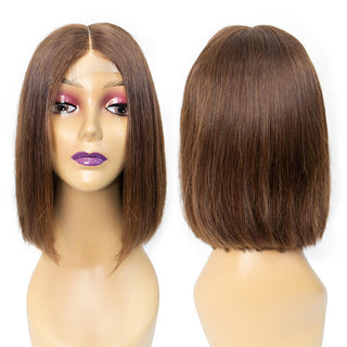 Best Quality 2x6 Transparent Closure Lace Bob Straight Color Wigs | CLJHAIR