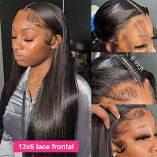 Malaysian Straight Lace Frontal Hairstyles 13x6 Virgin Hair | CLJHair