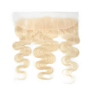 1Pc 13X4 Body Wave Frontal Lace Human Hair Blonde | CLJHair