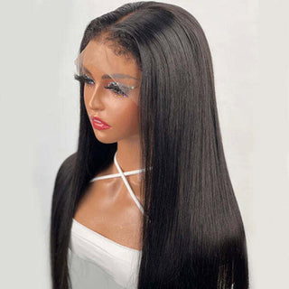 4C Edges 13X4 Hd Lace Front Wig Straight Human Hair | CLJHair