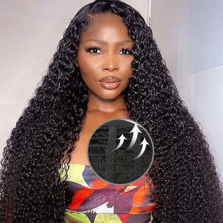 Curl Human Hair Breathable Cap 13X4 Hd Wigs For Black Women | CLJHair