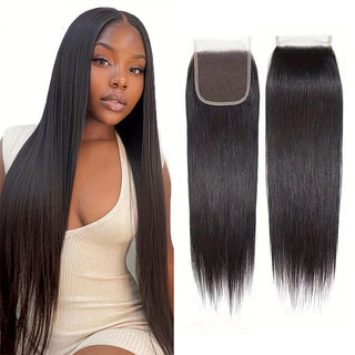 Best Beauty Supply Natural Lace Closure 4X4 Straight Sew In | CLJHair
