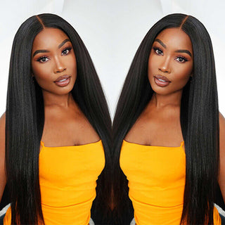 Premium Remy Tape In Hair Extensions Near Me | 100G Yaks Straight | CLJHair
