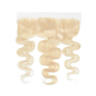 1Pc 13X4 Body Wave Frontal Lace Human Hair Blonde | CLJHair