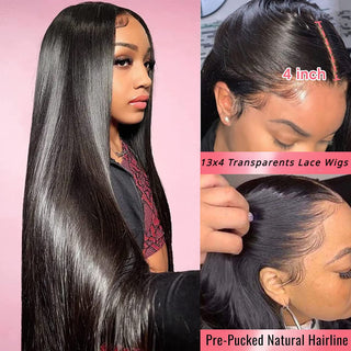 lace front wigs human hair straight